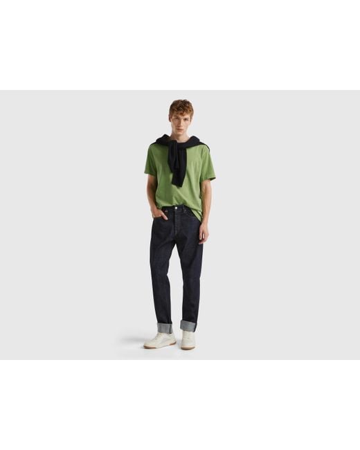 Benetton Black Benetton, Selvedge Denim Jeans for men