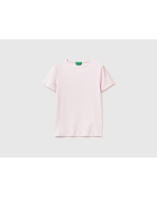 Benetton Black Benetton, Slim Fit Crew Neck T-Shirt