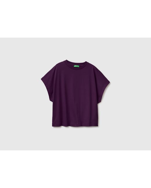Benetton Purple Benetton, Kimono Sleeve T-Shirt