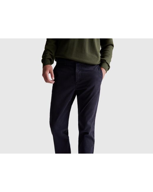 Benetton Black Benetton, Slim Fit Cotton Chinos for men