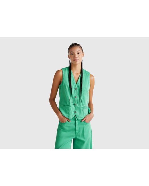 Benetton Green Benetton, Vest