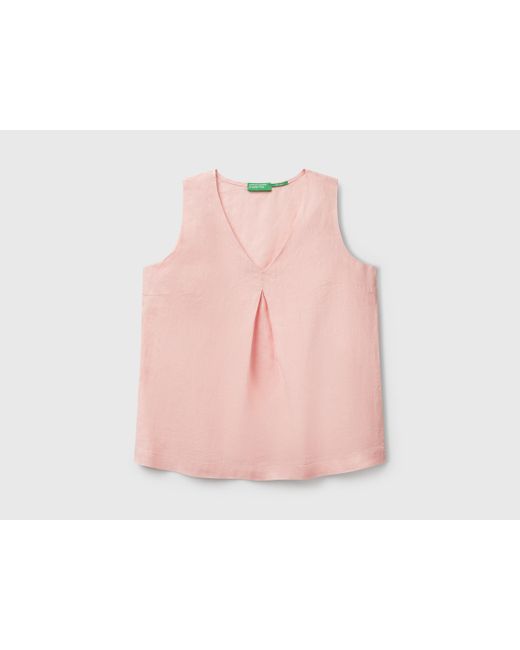 Benetton Blue Benetton, Sleeveless Blouse