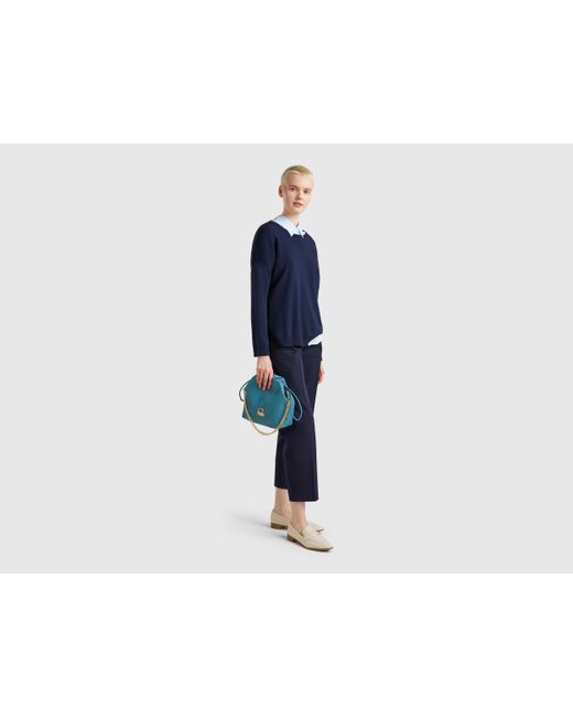 Benetton, Borsa A Secchiello Piccola, Blu Chiaro, Donna di Benetton in Blue