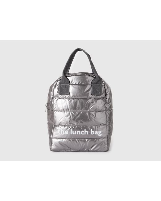 Benetton Black Benetton, Padded Lunch Bag