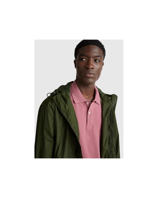 Benetton Benetton, Jacke „Rain Defender“ Mit Kapuze, Größe, Herren in Green für Herren