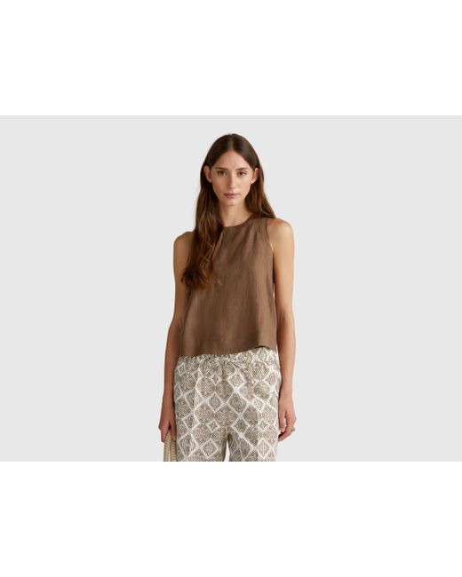 Benetton Black Benetton, Sleeveless Top
