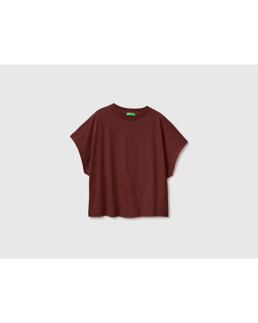 Benetton Red Benetton, Kimono Sleeve T-Shirt