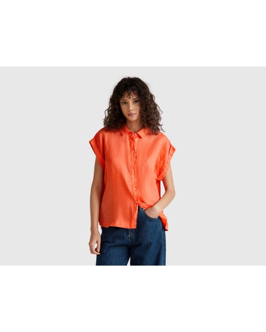 Benetton Red Benetton, Regular Fit Shirt