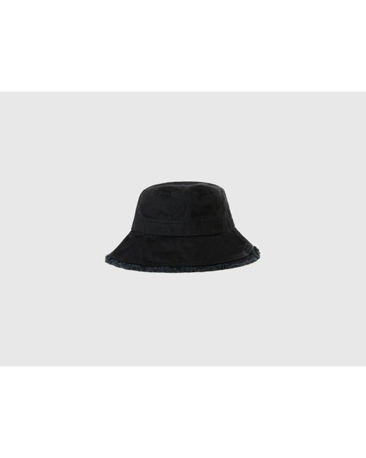 Benetton Black Bucket-style Hat