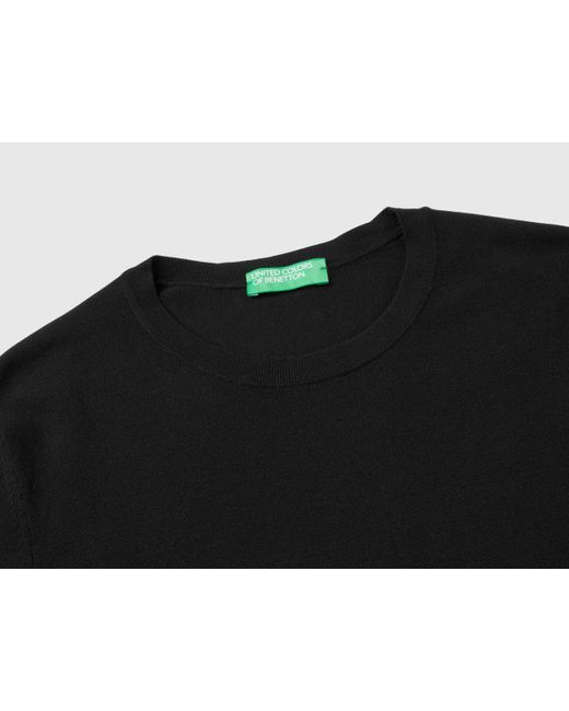 Benetton Black Benetton, Slim Fit Sweater