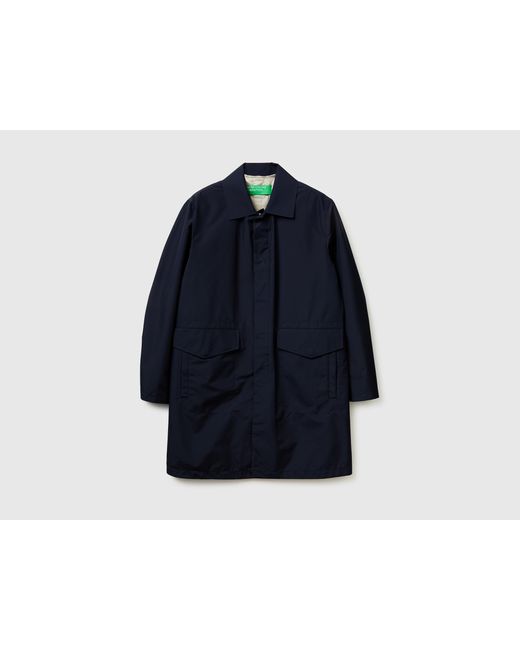Benetton Blue Benetton, Trench Coat With Detachable Vest for men
