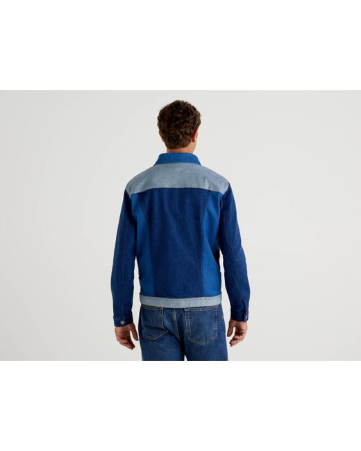 benetton giubbino jeans