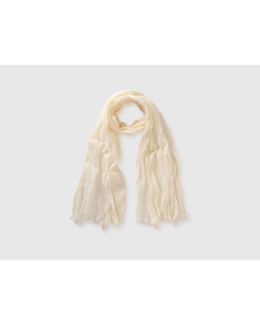 Benetton Black Benetton, Pure Linen Scarf