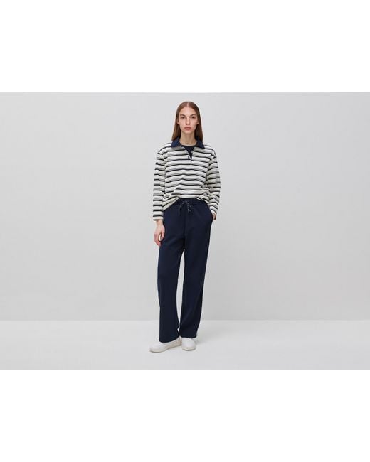 Benetton Black Benetton, Trousers With Striped Side Bands