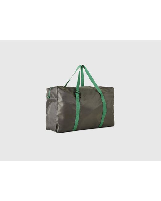 Benetton Benetton Military Travel Bag Military in Green Lyst UK