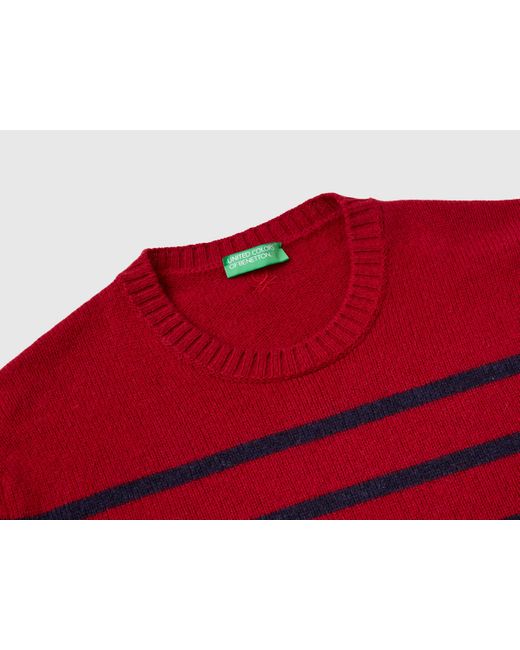 Benetton Red Benetton, Sweater for men