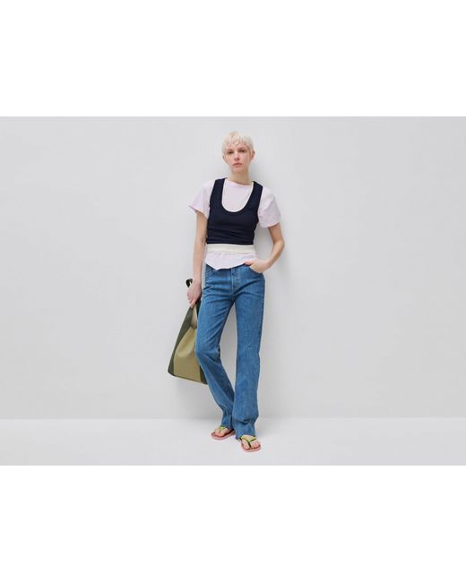 Benetton Blue Benetton, Flare Fit Jeans