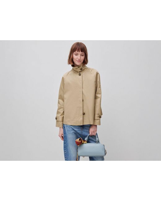 Benetton Blue Benetton, Short Trench Coat
