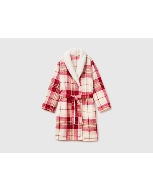 Benetton Red Benetton, Tartan Robe