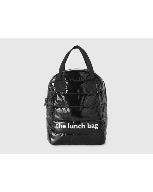 Benetton Black Benetton, Padded Lunch Bag