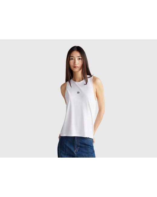 Benetton Blue Benetton, Super Stretch Tank Top
