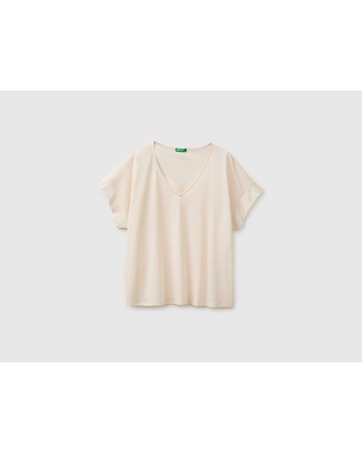 Benetton Black Benetton, Boxy Fit T-Shirt