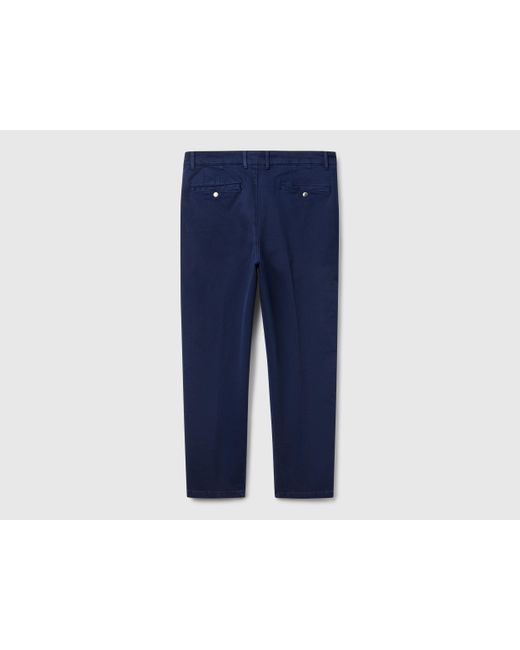 Benetton, Chino di Benetton in Black da Uomo