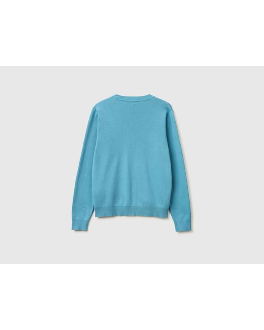 Benetton Blue Benetton, Powder Sweater