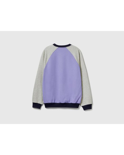 Benetton, Sudadera De Corte Holgado De Stranger Things, Talla, Azul Violáceo, Hombre Benetton de hombre de color Black