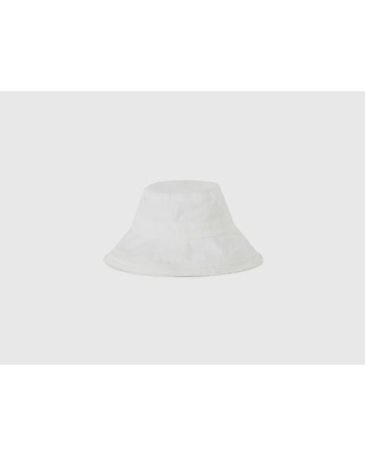 Benetton Black White Bucket-style Hat