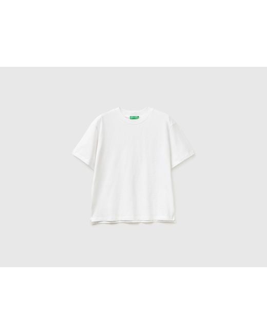 Benetton Black Benetton, Crew Neck T-Shirt