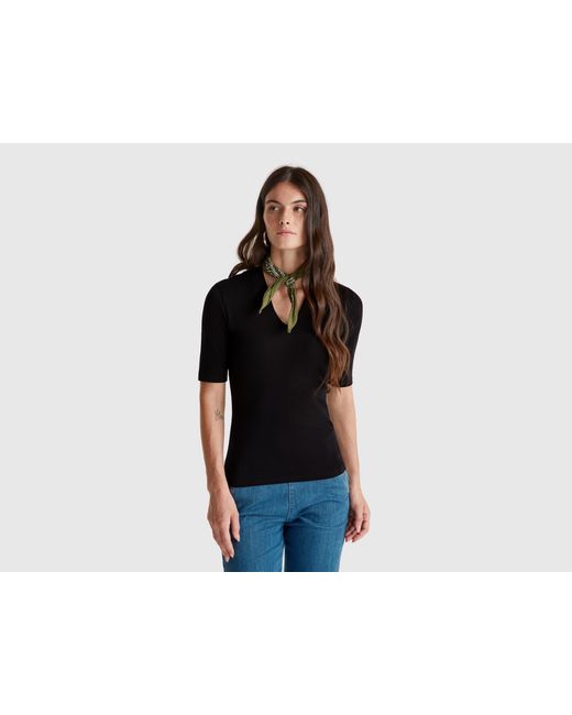 Benetton Black Benetton, Slim Fit T-Shirt