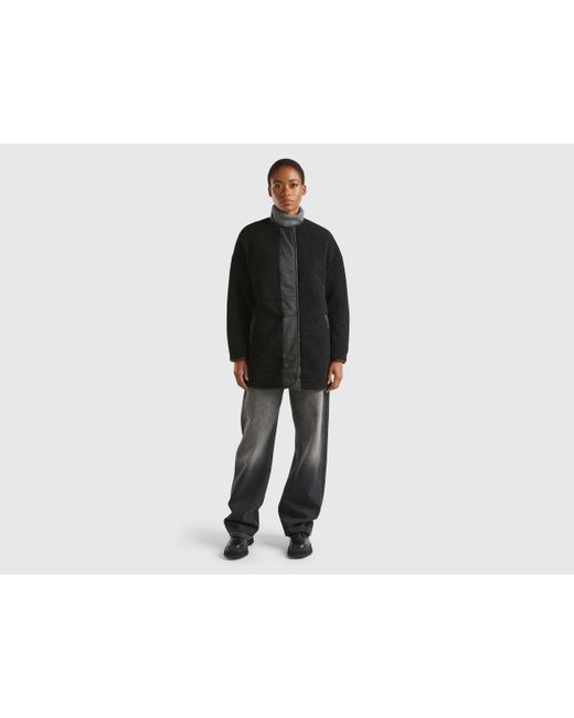 Piumino lungo donna benetton sale