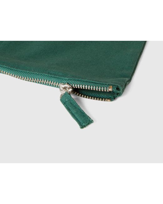 Benetton Green Benetton, Military Clutch