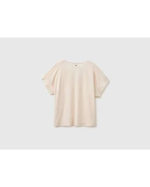 Benetton Black Benetton, Boxy Fit T-Shirt