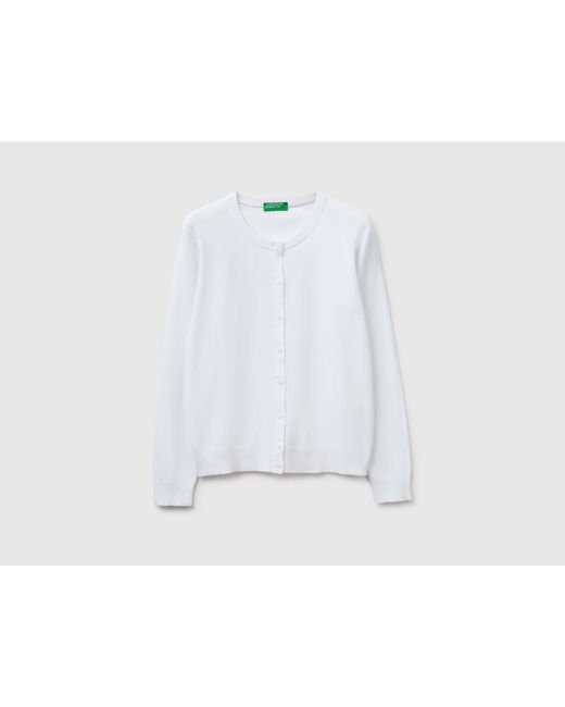 Benetton White Benetton, Cardigan