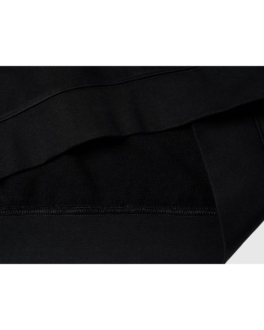 Benetton Black Benetton, Sweatshirt With Logo Patch for men