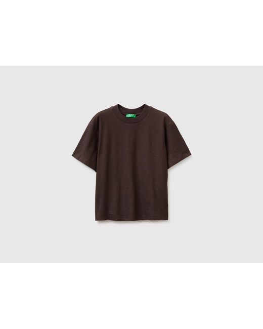 Benetton Black Benetton, Crew Neck T-Shirt