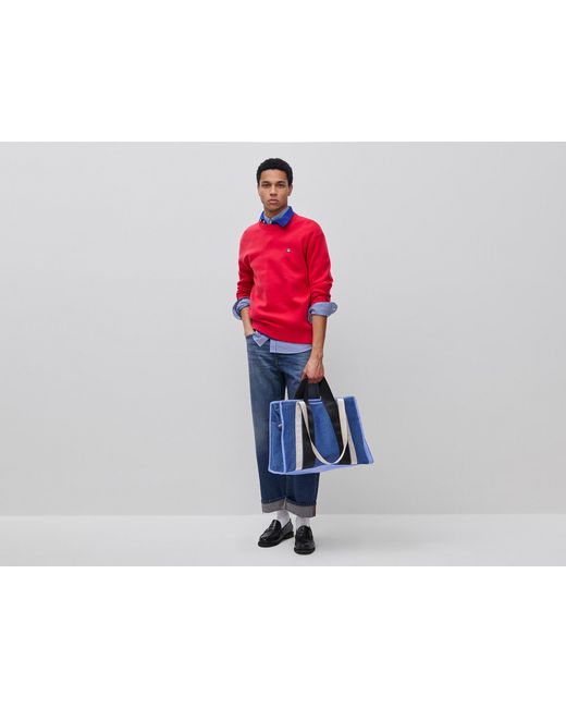 Benetton Red Benetton, Relaxed Fit Sweater for men
