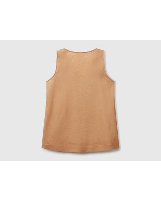 Benetton Black Benetton, Sleeveless Blouse