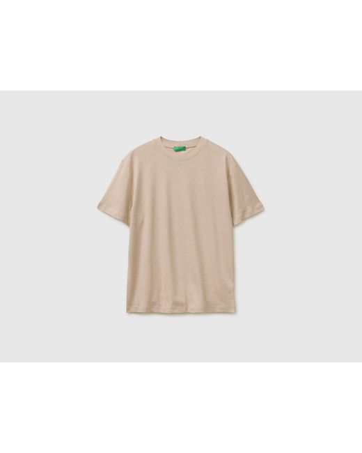 Benetton Black Benetton, Crew Neck T-Shirt for men