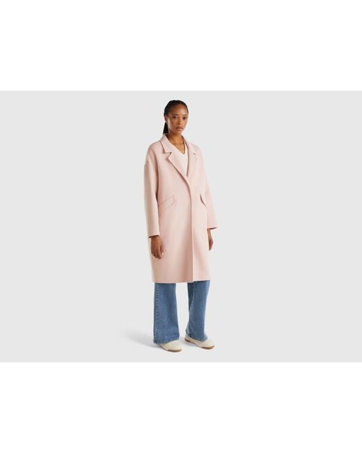 Benetton, Cappotto Midi di Benetton in Black