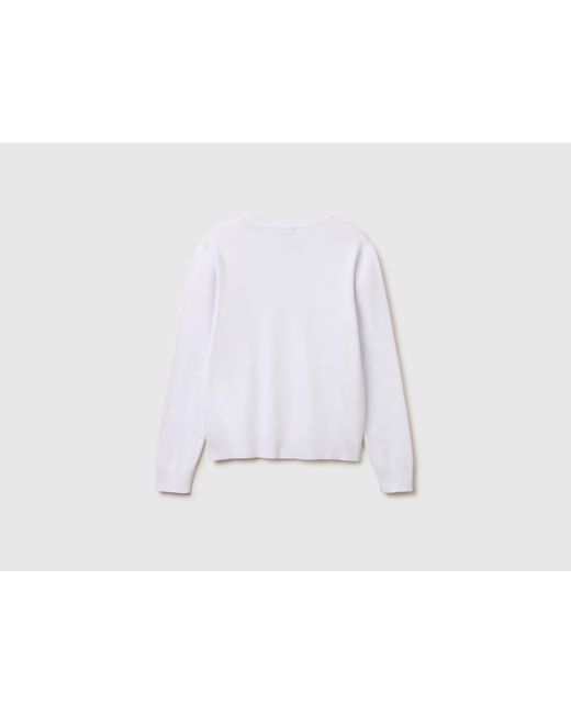 Benetton White Benetton, Sweater