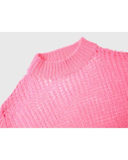 Benetton Pink Benetton, Turtleneck Sweater