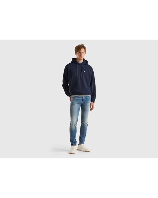 Benetton jeans skinny fit best sale