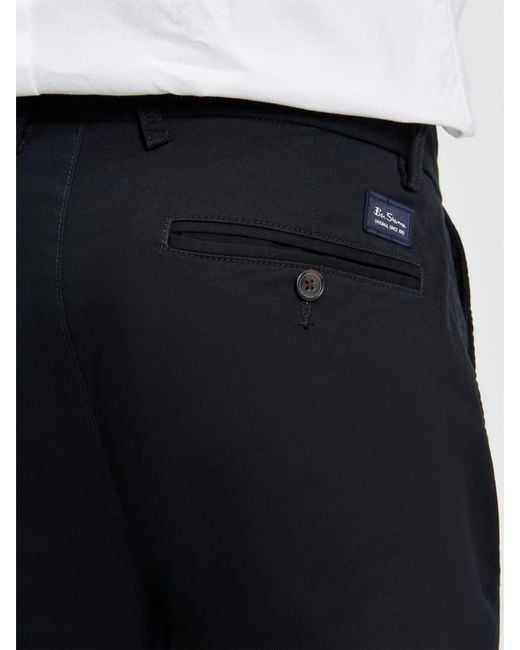 Ben Sherman Signature Slim Stretch Chino In Black for men