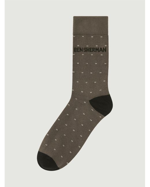 Ben Sherman Black 3 Pack Spot Socks In Assorted for men