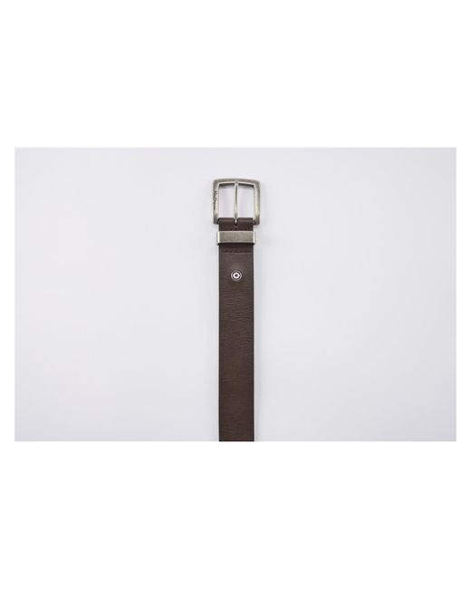 Ben Sherman White Wilsham Leather Belt for men