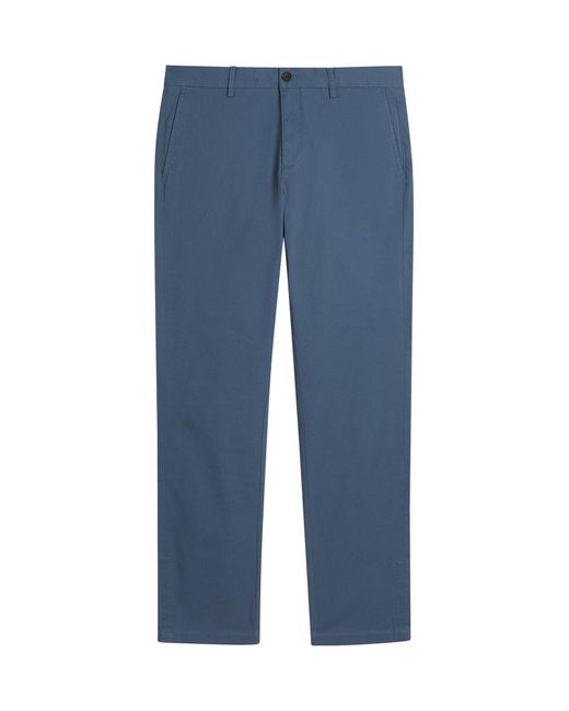 Ben Sherman Blue Signature Slim Stretch Chino In Indigo for men
