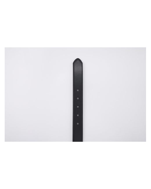 Ben Sherman White Jayes Reverse Leather Belt In Black for men